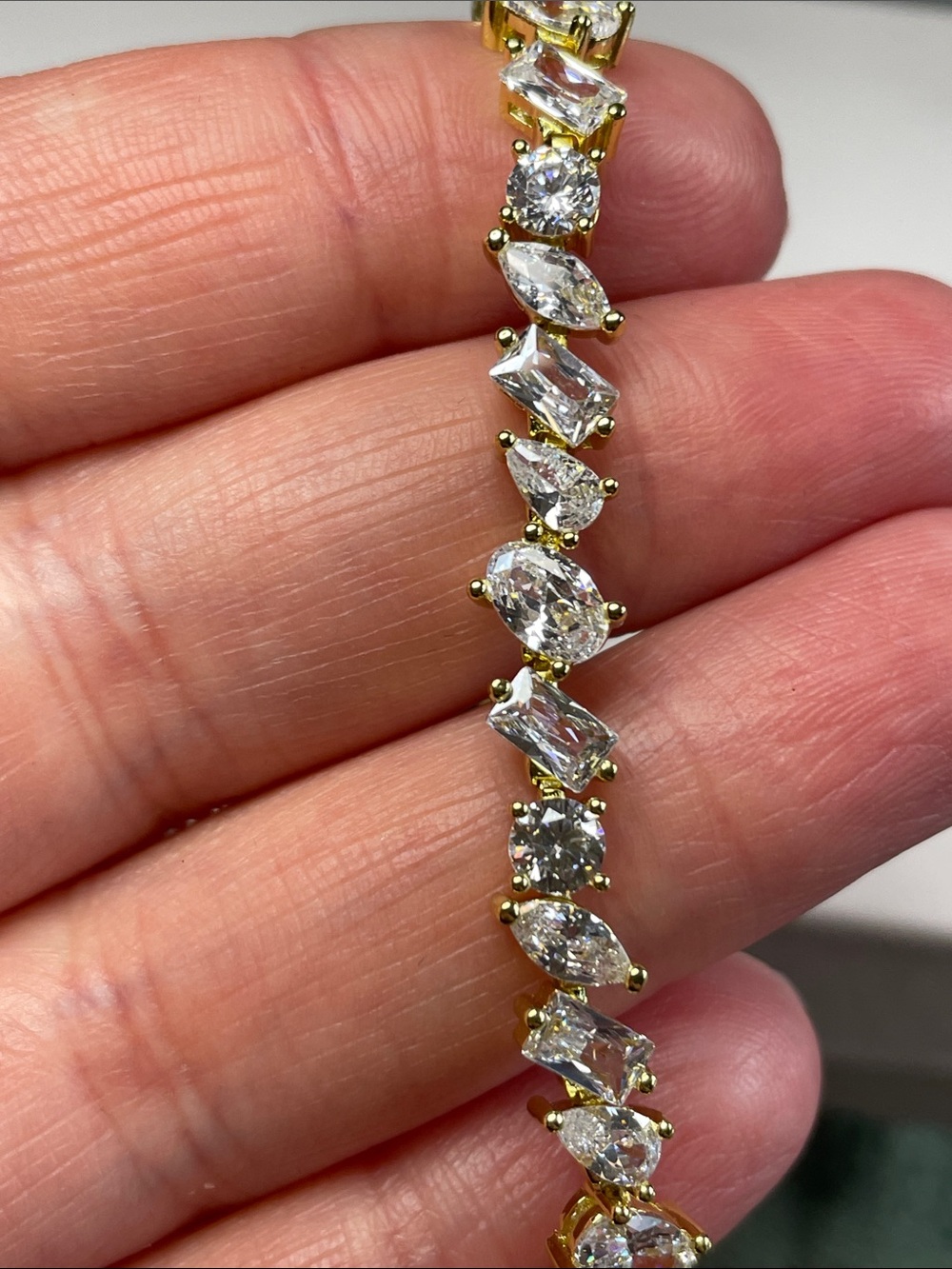 Freida Rothman Brass Base CZ Soft Bracelet NEW - Picture 6 of 8